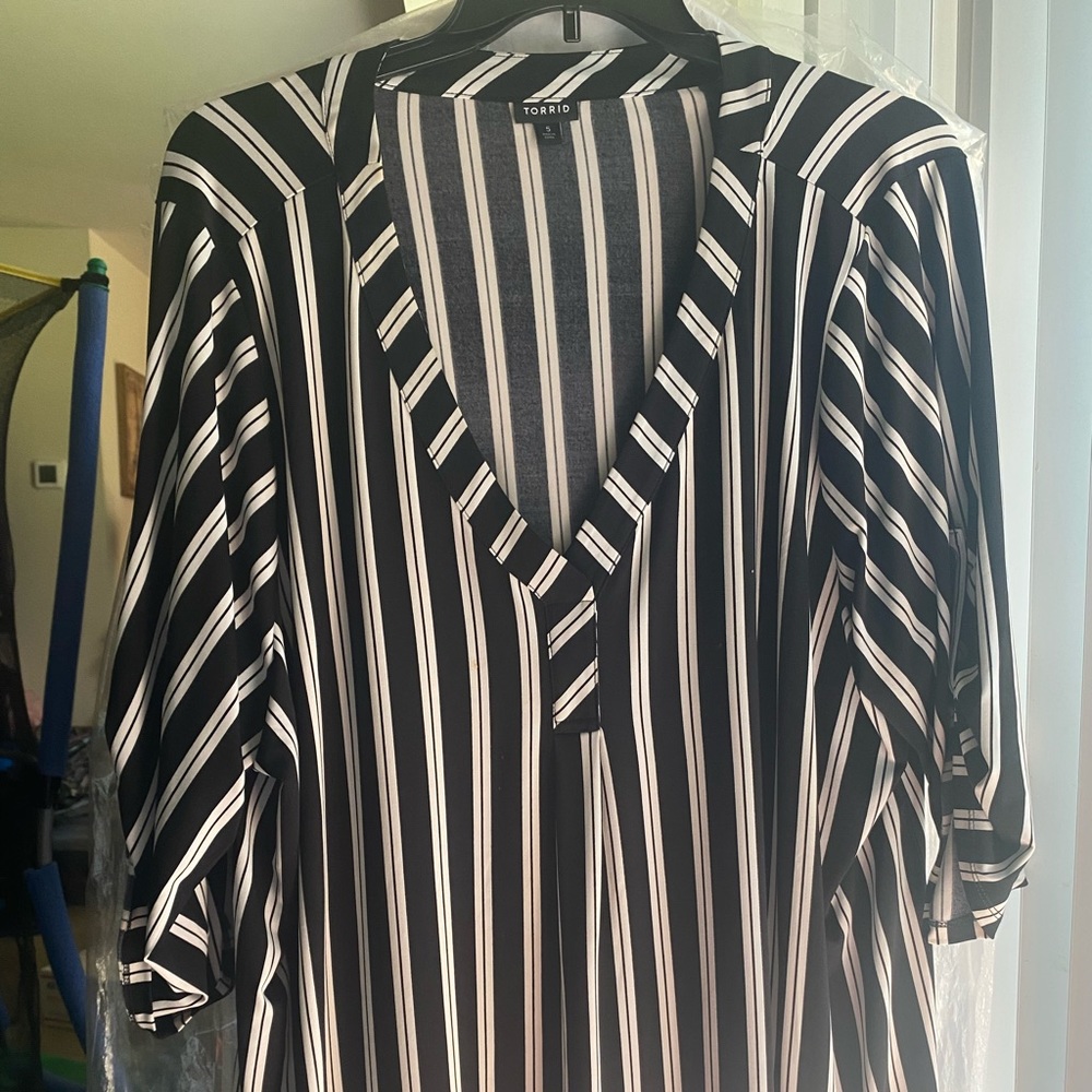 Blouse v neck